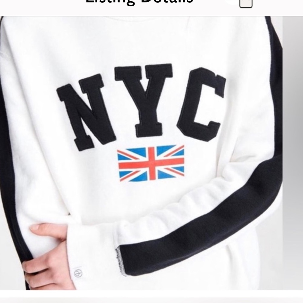 Rag & Bone NYC Terry Cotton Sweatshirt